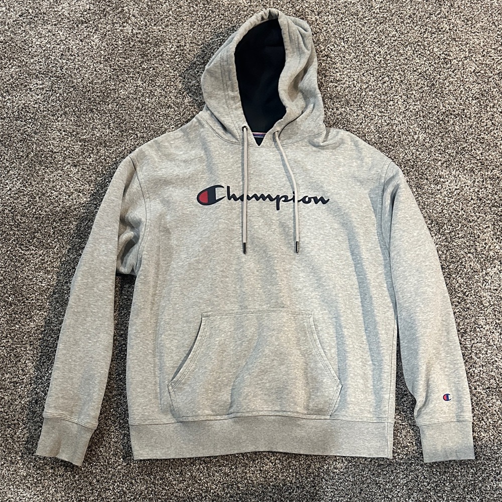 Champion Heather Gray Men's Hoodie